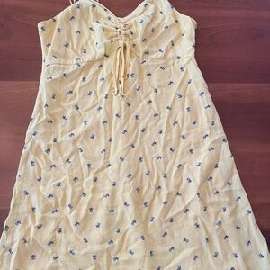 Yellow summer dress